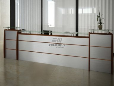 Repción Recta :: Muebles de Oficina: Equilibrio Modular